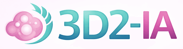 3D2 AI Logo